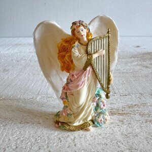 1999 Bradford Editions Serenity's Song Symphony of Angels Ornament